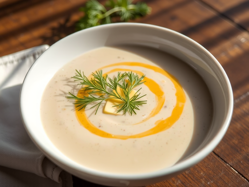 Kızarmış Karnabahar Çorbası Kimyon ve Sarımsaklı