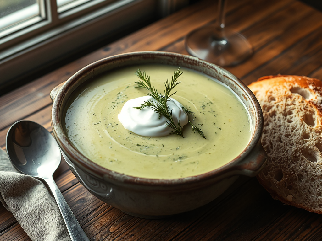 Pırasa ve Patates Çorbası