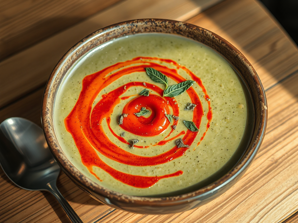 Yoğurtlu Ispanak ve Şehriyeli Çorba