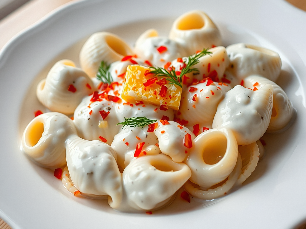 Sarımsaklı Tereyağlı Yoğurtlu Şehriyeli Makarna