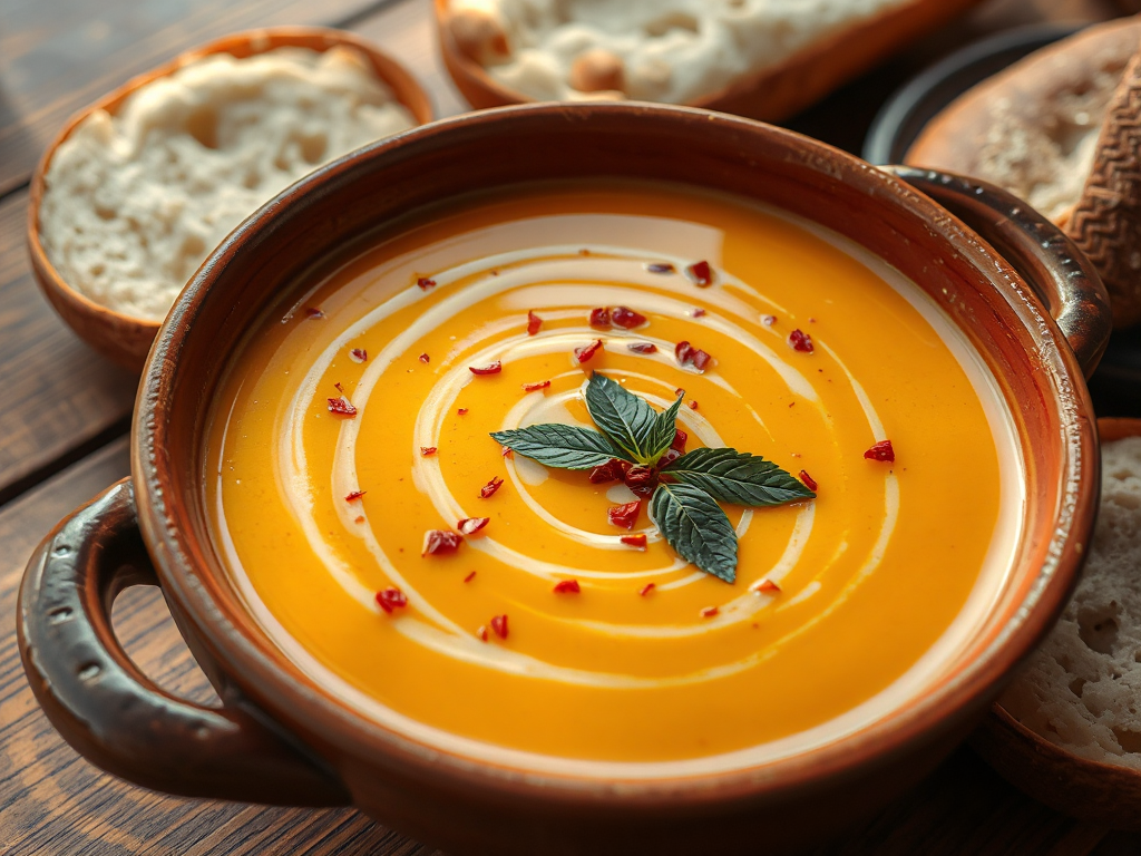 Tereyağlı Naneli Tarhana Çorbası