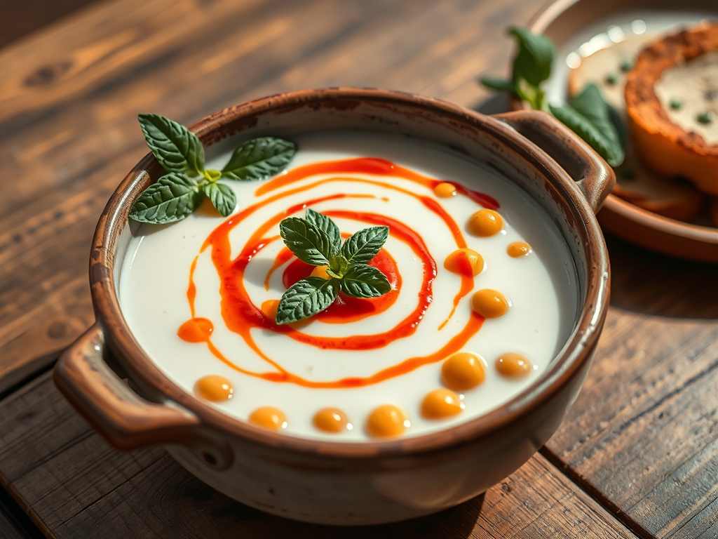 Yoğurtlu Nohut Çorbası