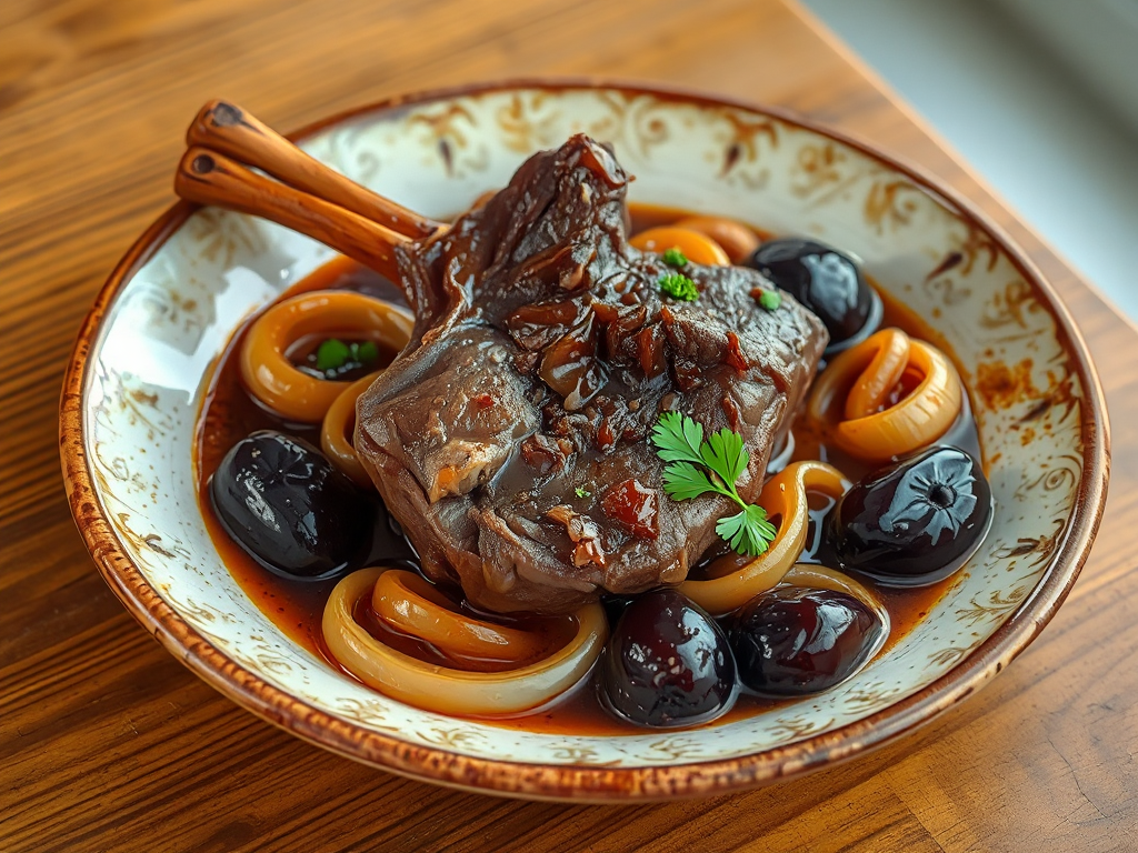 Erikli Dana İncik Yahni