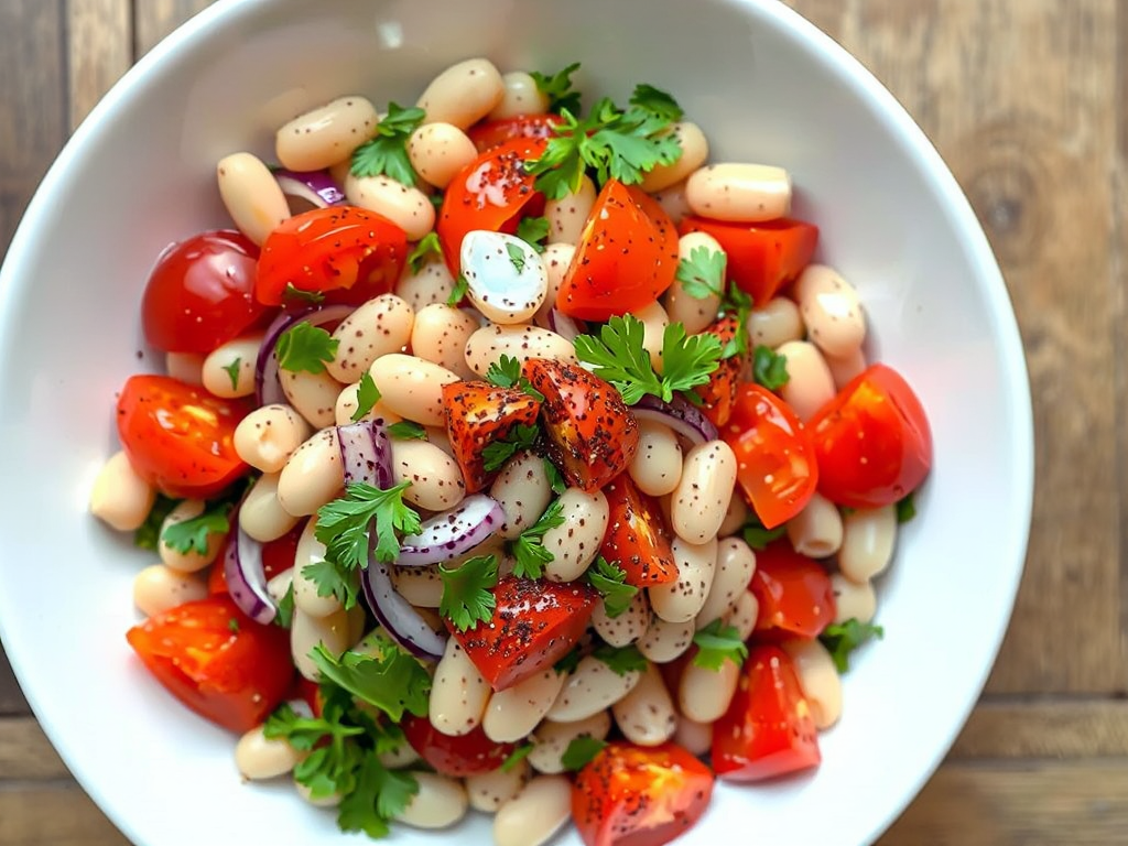 Kırmızı Soğanlı ve Maydanozlu Piyaz