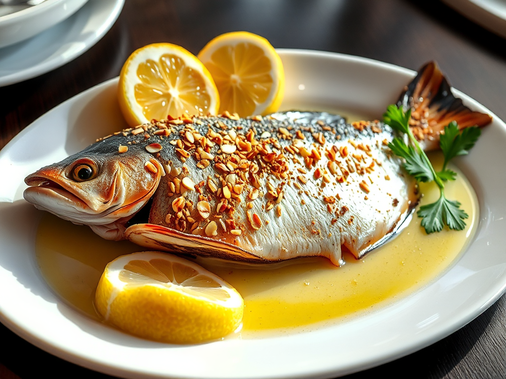 Bademli ve Otlu Alabalık Tava