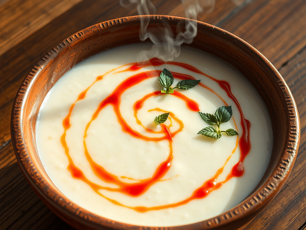 Yayla Çorbası - Nane ve Pirinçli Geleneksel Yoğurt Çorbası