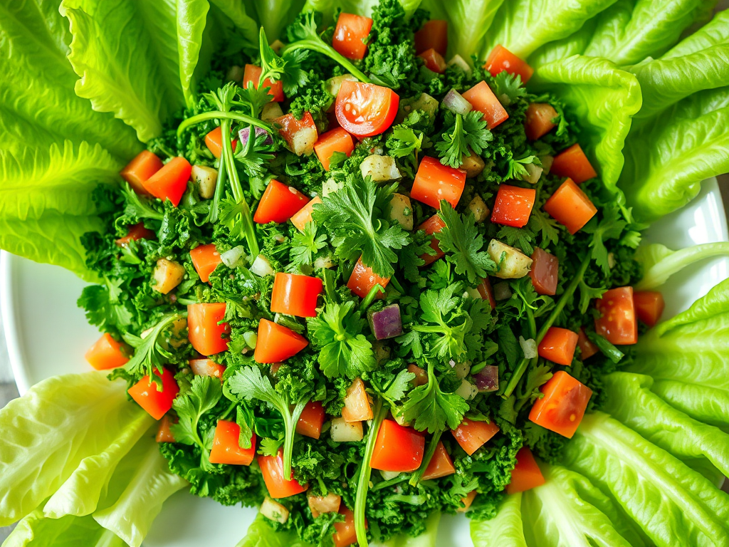 Lübnan Usulü Kısır - Bol Yeşillikli Tabbouleh