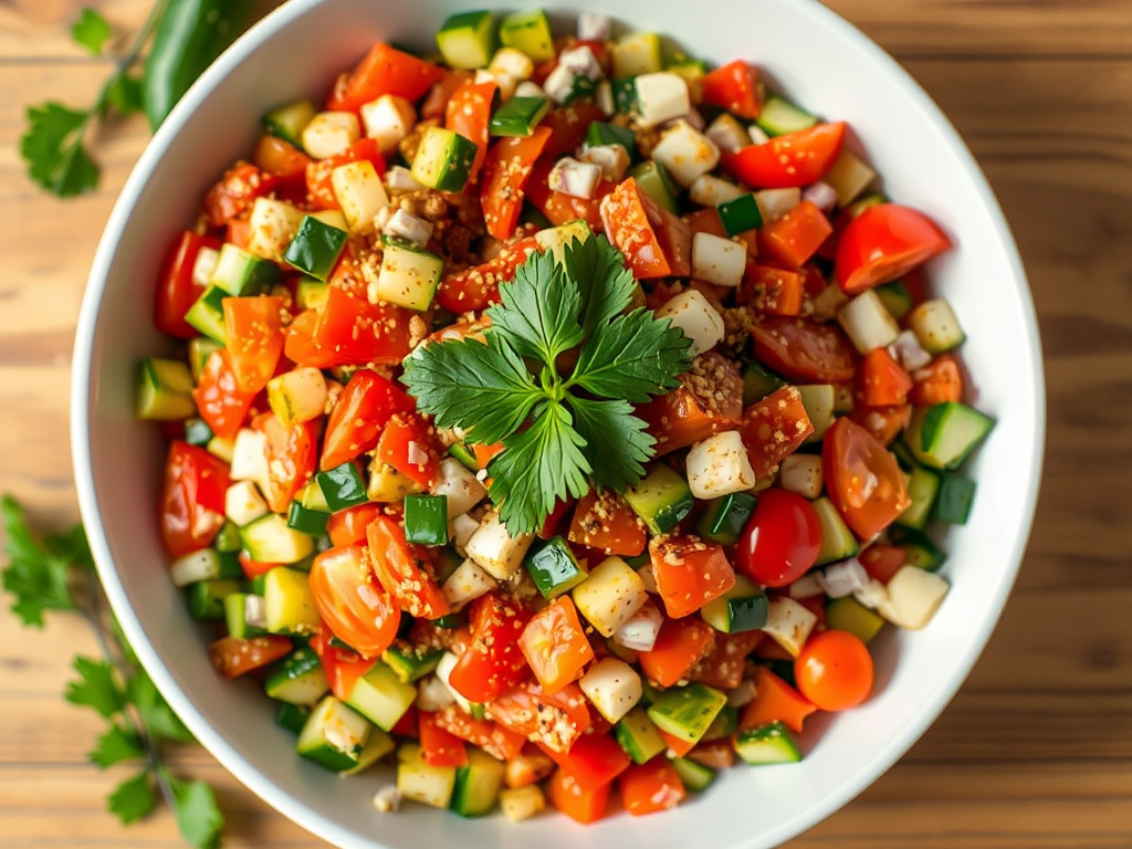 Çoban Salatası - Classic Turkish Shepherd's Salad