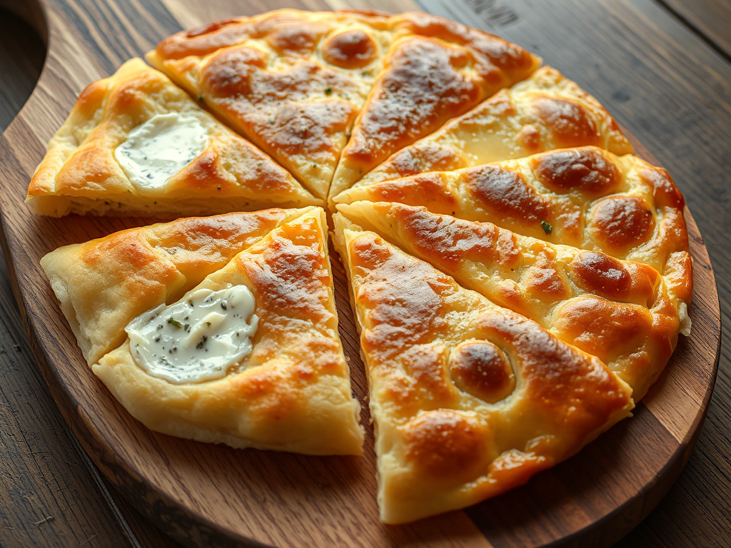 Peynirli Gözleme - Turkish Cheese Flatbread