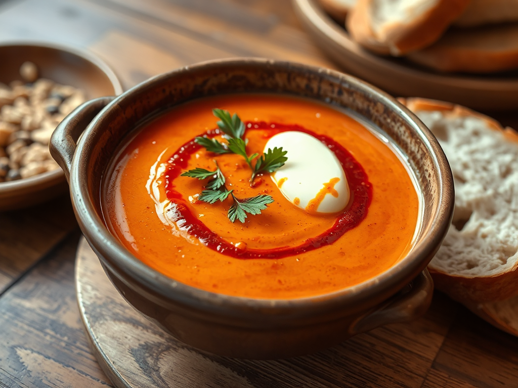 Ezogelin Çorbası - Bulgurlu Kırmızı Mercimek Çorbası